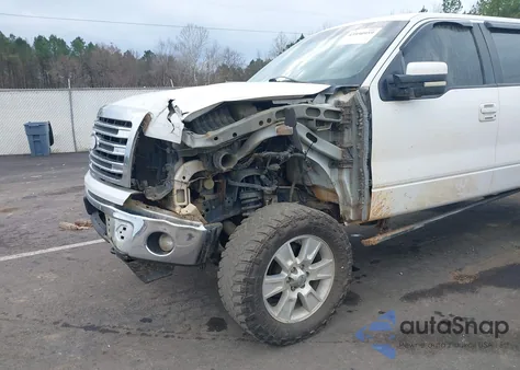 2013 Ford F-150 Lariat из США, поврежденный, VIN 1FTFW1E6XDFC02634